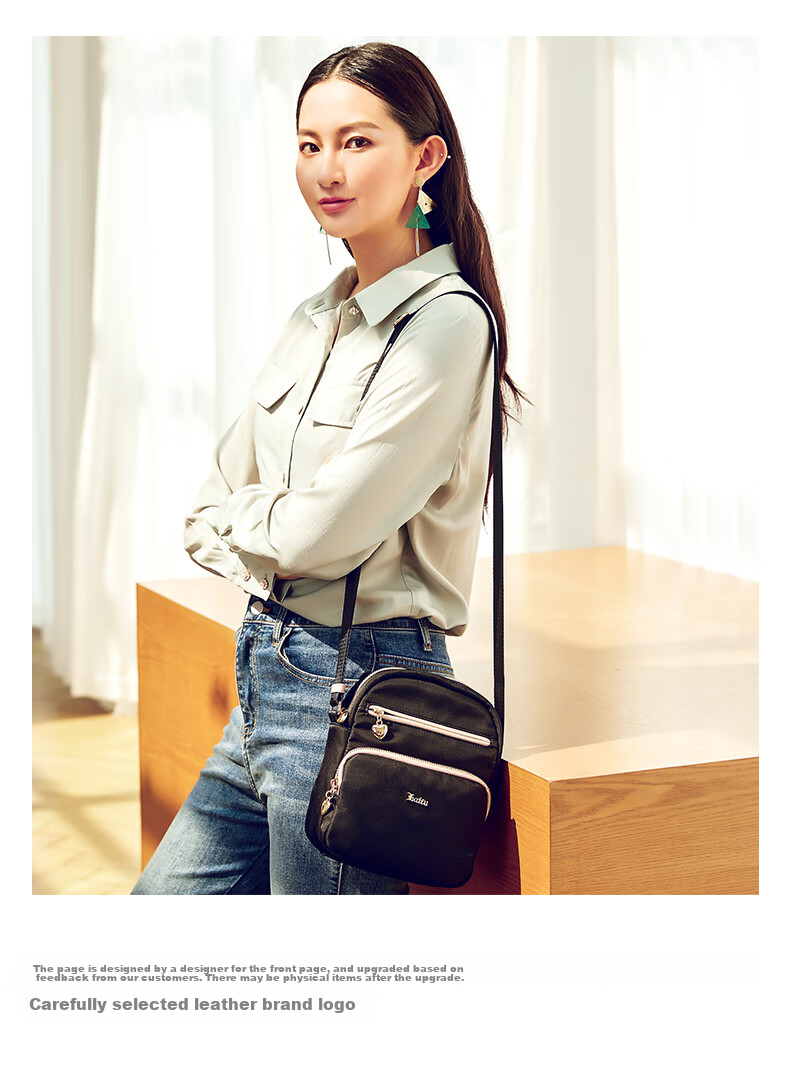 Laifu Handbag, Women's Shoulder Crossbody Bag, Casual Versatile Ladies' Small Square Bag, Phone Pouch, Birthday Gift 12