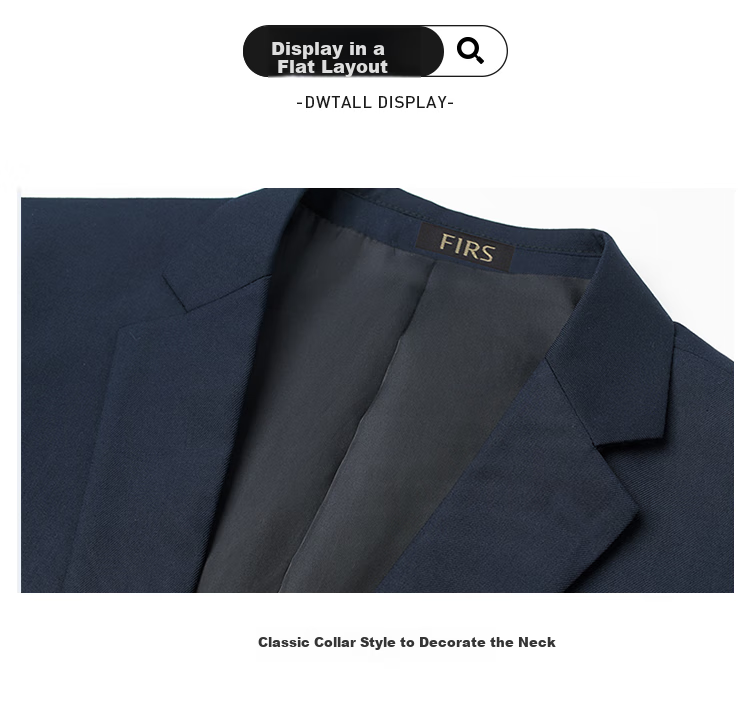 FIRS Men's Suit Set, Slim Fit Professional Formal Wear, Business Attire, Groom's Outfit, Wedding Suit, Men's Clothing 10