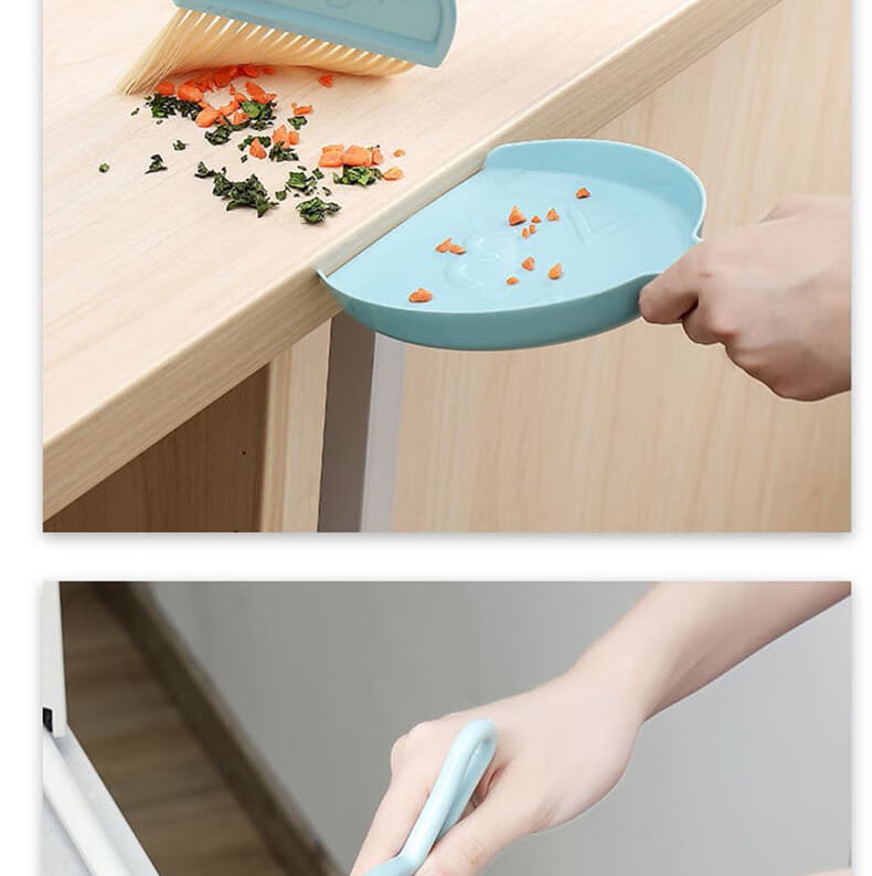 Home Maid Desktop Mini Broom And Dustpan Set, Keyboard Cleaning Brush with Dustpa 6