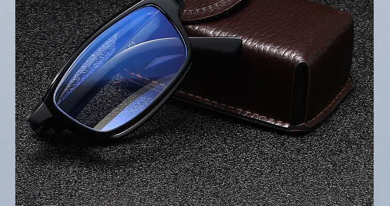 DRATRA Portable Foldable Reading Glasses HD Blue Light Blocking Lightweight Comfortable TR Frame for Middle-aged and Elderly 2