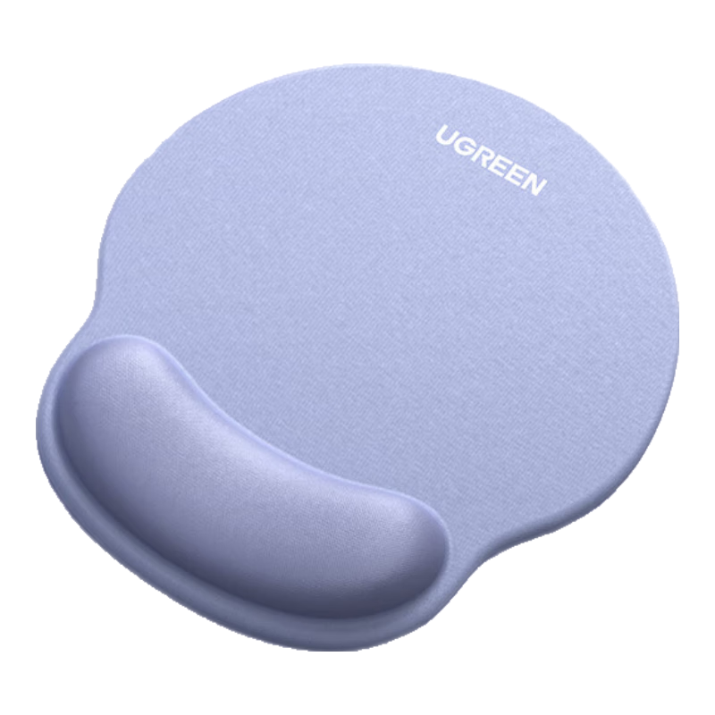 UGREEN Mouse Pad Wrist Rest, Ergonomic Wrist Support [Soft Memory Foam], Laptop Desktop Silicone Non-Slip Hand Rest, Office And Gaming Mouse Pad for Men And Wome
