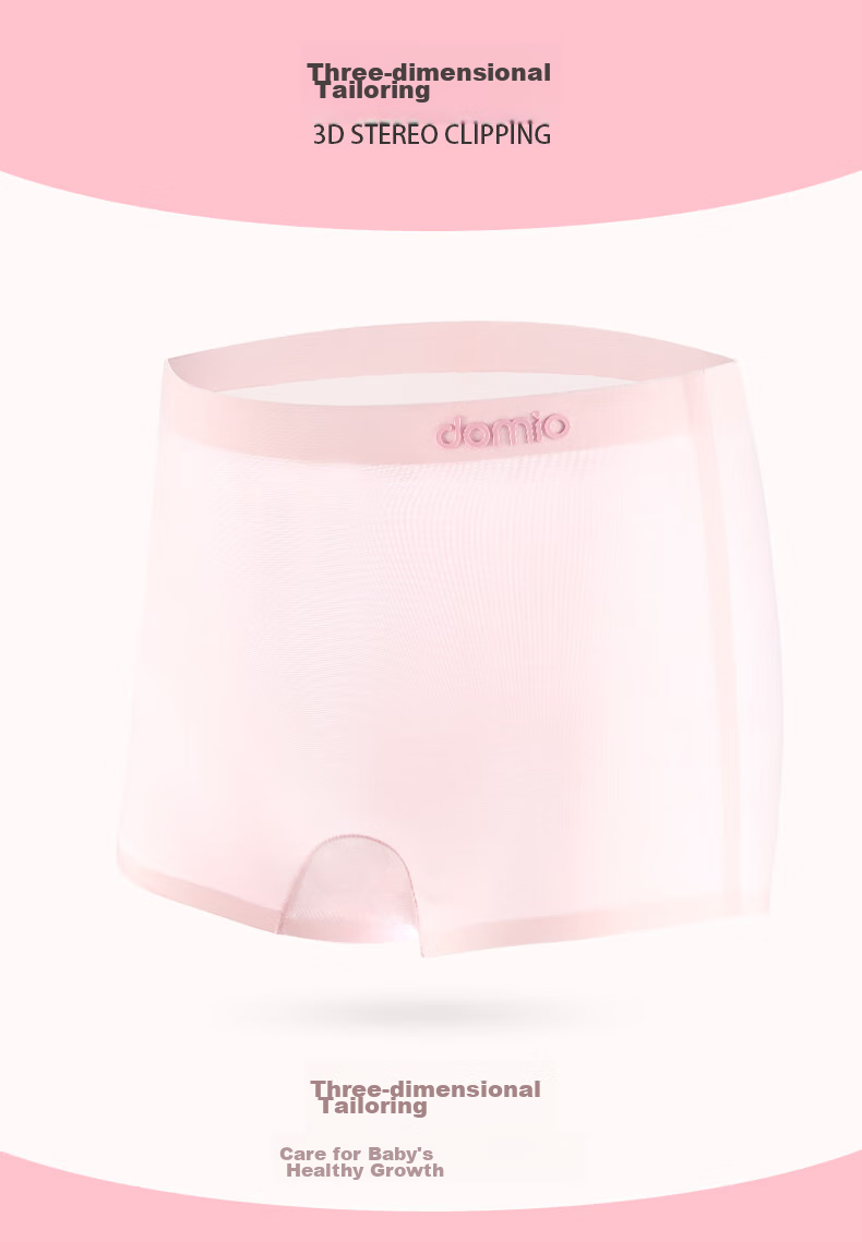 Duomiaowu Girls' Underwear, Children's Ice Silk Modal Boyshorts, Big Kids Summer Thin Antibacterial Shorts, K00107-110 10