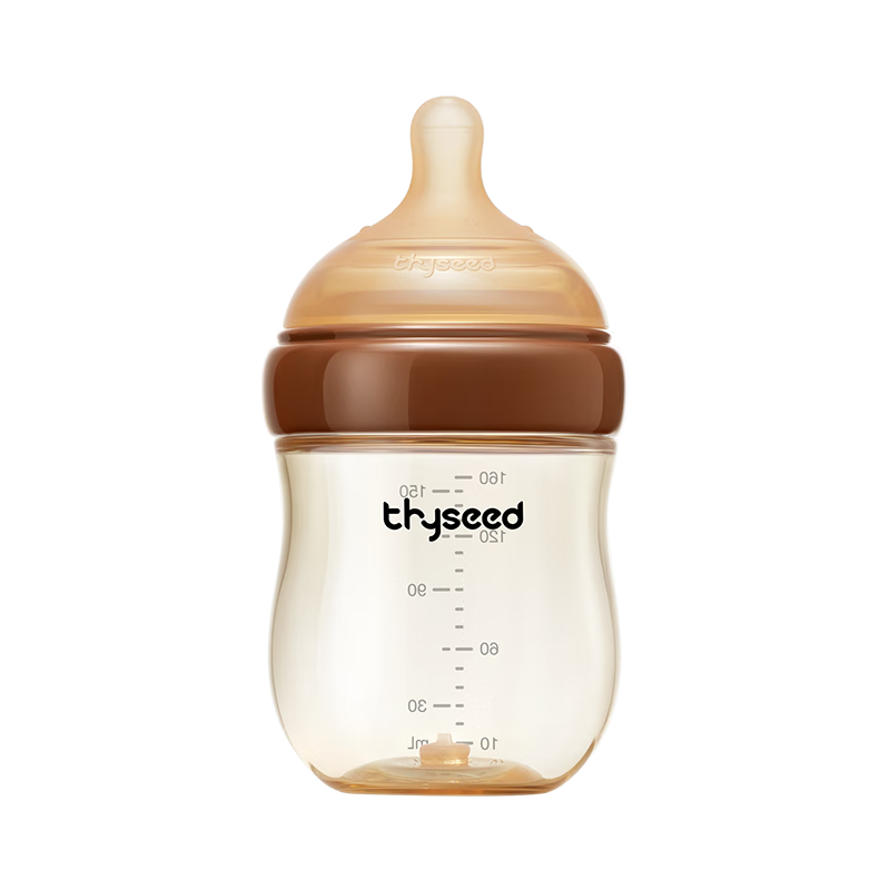 Shixi Baby Bottle for Newborns 0-1 Month, Anti-Colic PPSU Infant Breast-Like Anti-Choking Nipple, 160ml