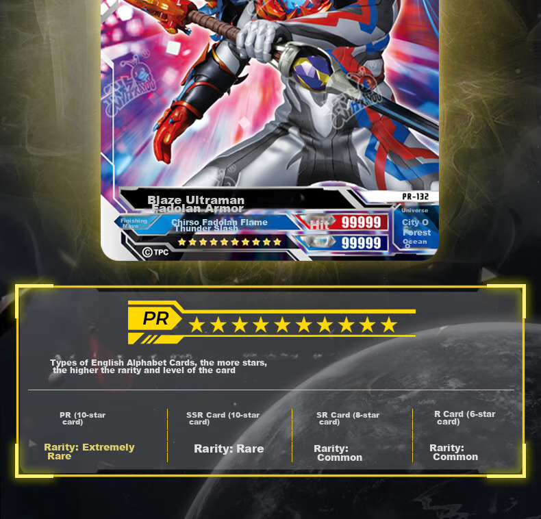 Kayou Ultraman Card Deluxe Album Collection Large Capacity Cards Children's Official Version Toy 12