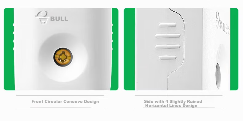 BULL Six-Slot Two/three-Prong Multi-Hole GN-609, 1.8 Meters Long, New National Standard Power Strip with Master Switch, Extension Cord Socket, Surface-Mounted Multi-Hole Outlet 3