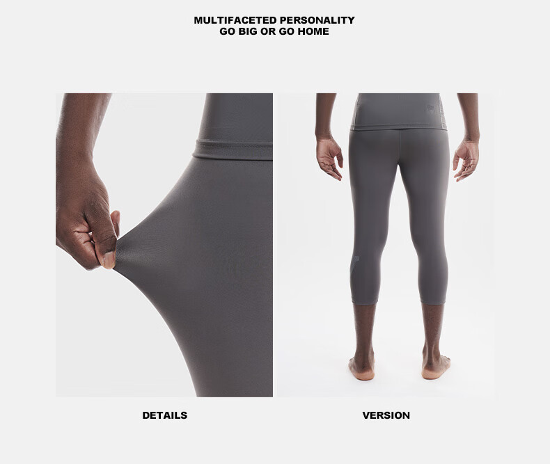 RIGORER Basketball Compression Shorts, Fitness Leggings for Men, Tight-Fitting Base Layer Pants, Training Running Gym Sports Long Pants for Me 16