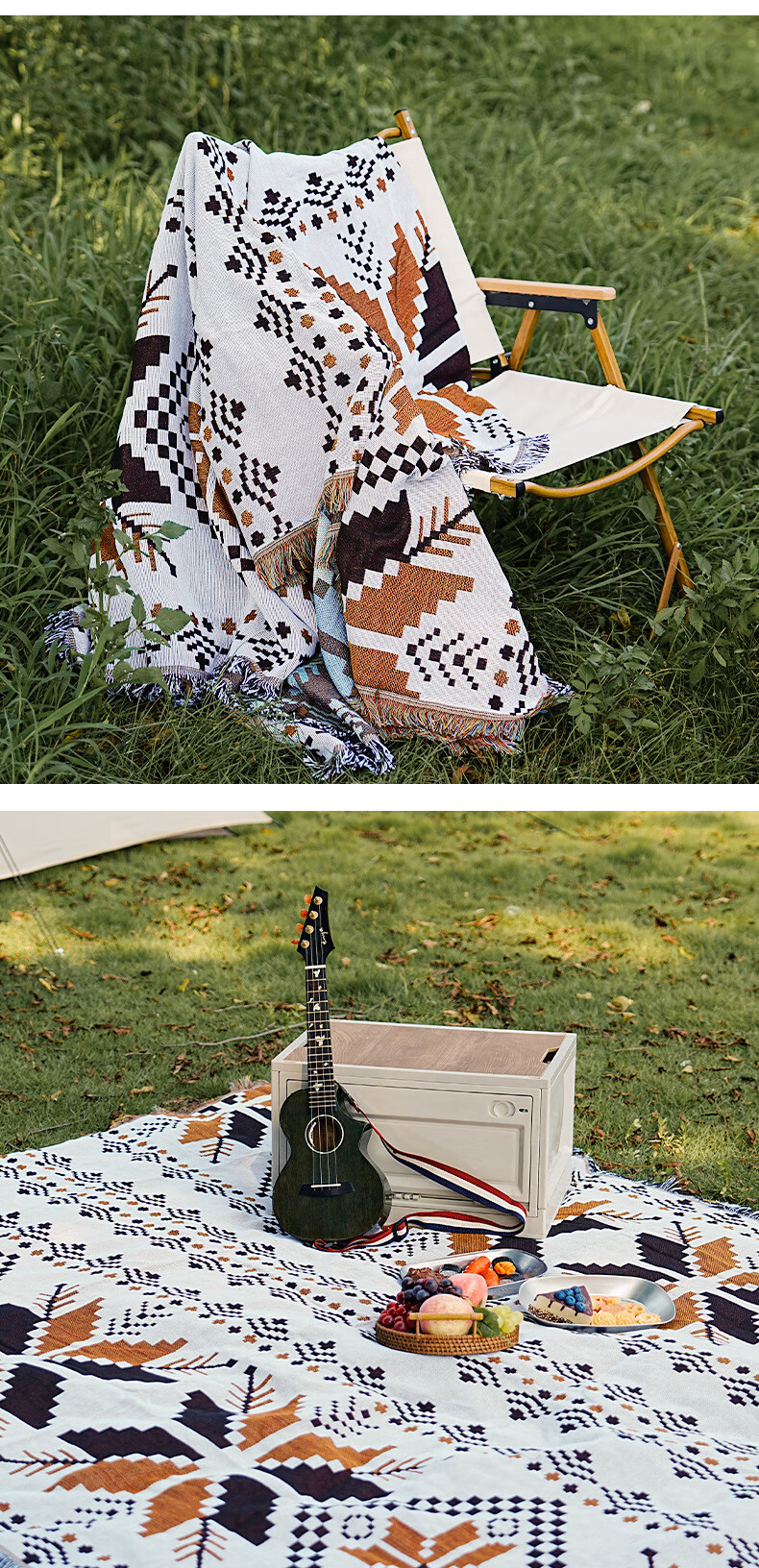 Jingxun Outdoor Tablecloth, Camping Tent Moisture-Proof Mat, Picnic Mat, Camping Blanket, Table Cover, Coffee Table Mat, 90*150cm 7