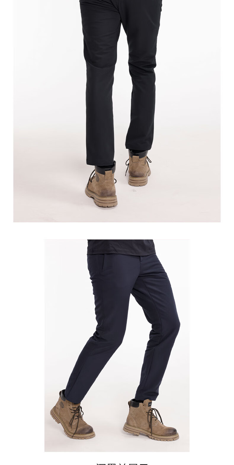 ALPINT MOUNTAIN All-Season Hiking Pants, Men's Breathable Elastic Outdoor Trousers, Lightweight Softshell Pants for Mountaineering And Trekking 8