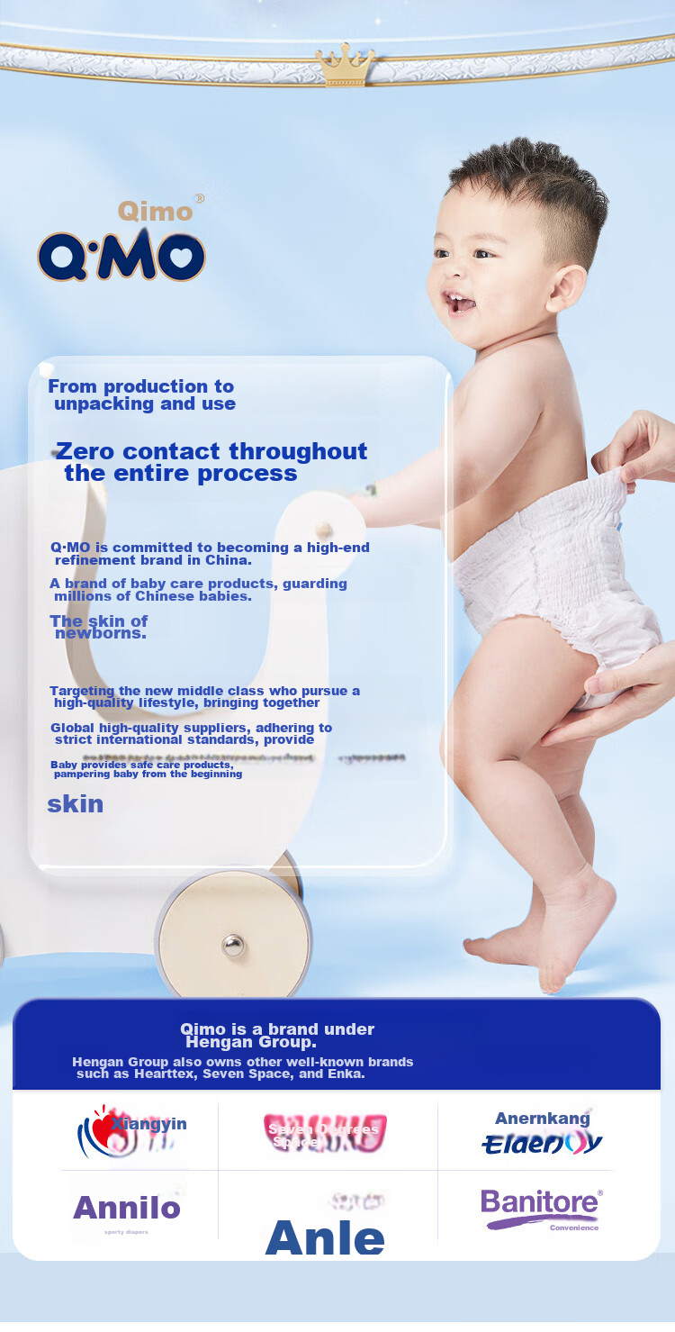 Q-MO [No Carbamide] Royal Pure Oxygen Weak Acid Pull-Up Pants XL 30 Pieces (12-17kg), Elastic Weak Acid, Light And Thi 12