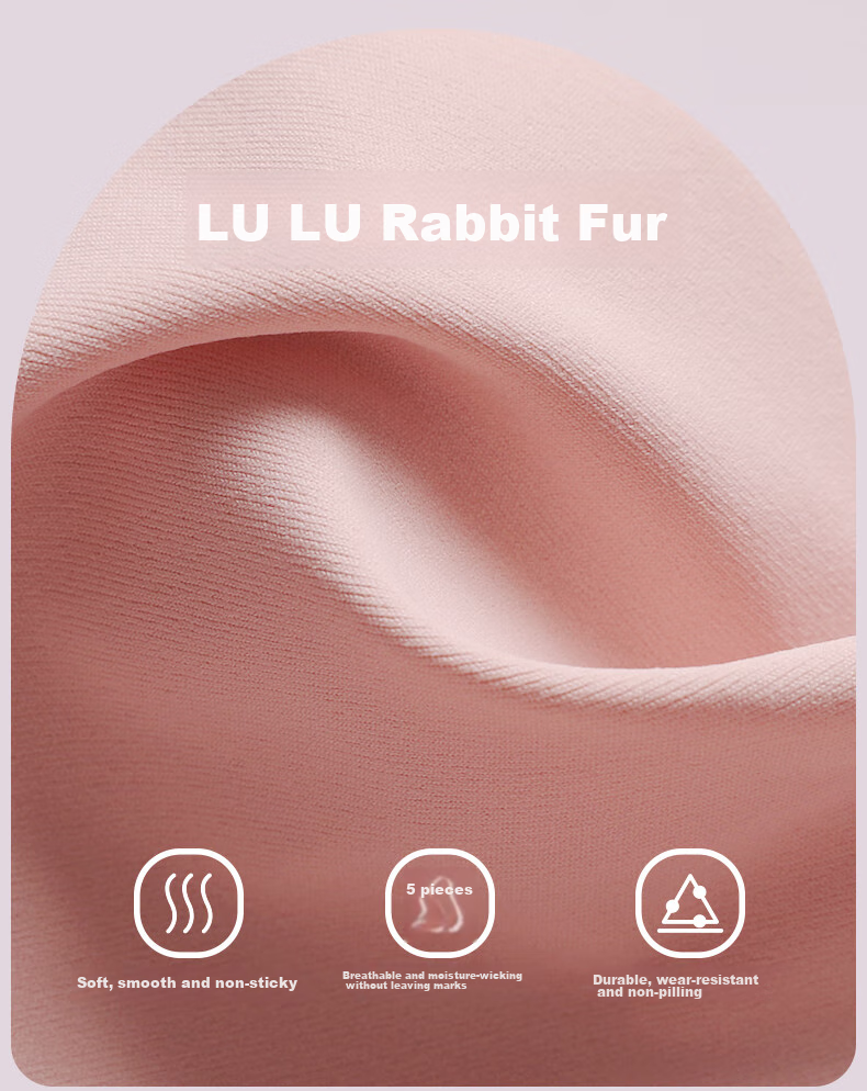 H.nos Big Rabbit Lumbar Support, Office Back Cushion, Car Pillow, Long-Sitting Waist Protector, Car Lumbar Support, Pearl Gray 9