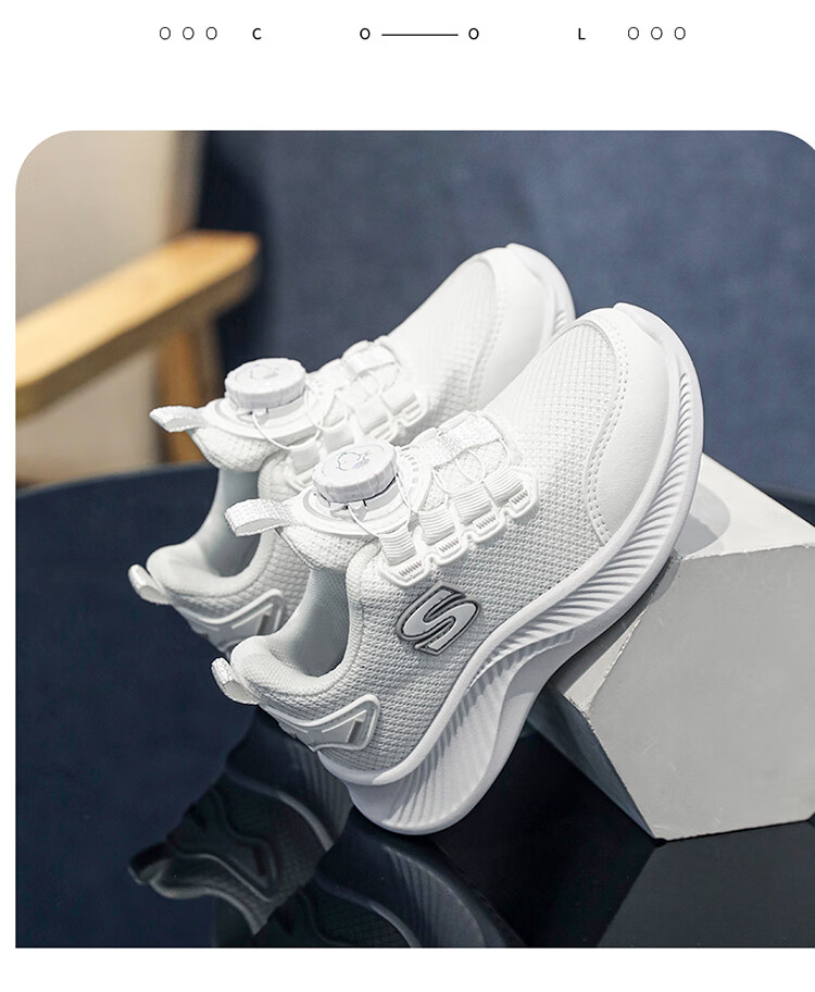 SNOOPY Children's Shoes, Kids' Sports Shoes, Boys And Girls Mesh Running Shoes, Lightweight Casual White Sneakers, 2017W Purple, Size 30 18