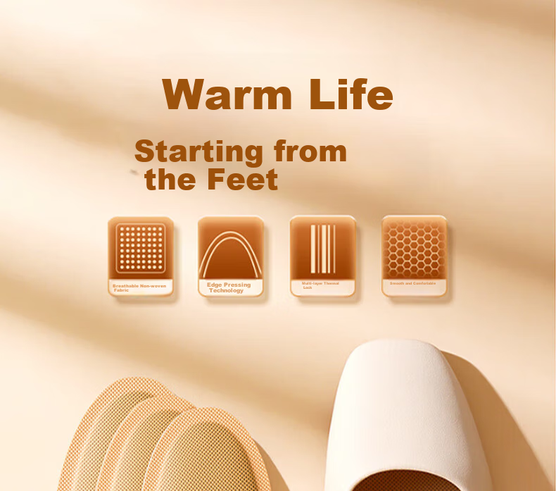 Cigeman Heated Shoe Insoles [20 Pieces], Foot Warmer, Warm Foot Pad, Foot Warmer Patch, Cold-Proof, Warmth Retention, Suitable for Men And Wome 1