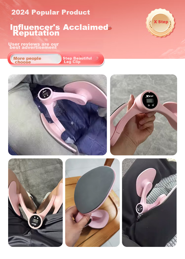 XTEP Pelvic Floor Trainer Leg Exerciser for Men And Women, Thigh Lifters, Kegel Leg Fitness Yoga Equipment, Leg Beauty Device Counter 1