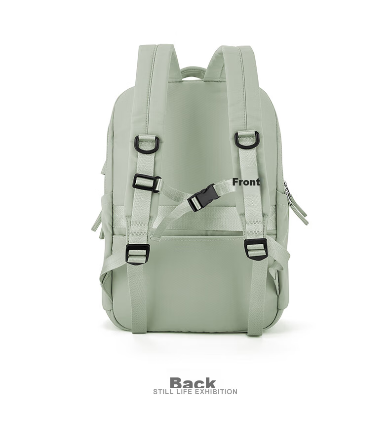 Landcase Travel Bag, Large Capacity Backpack for Women, Multifunctional Shoulder Bag, Short-Distance Luggage Bag, Fitness Bag for Men, 8060 Gree 9
