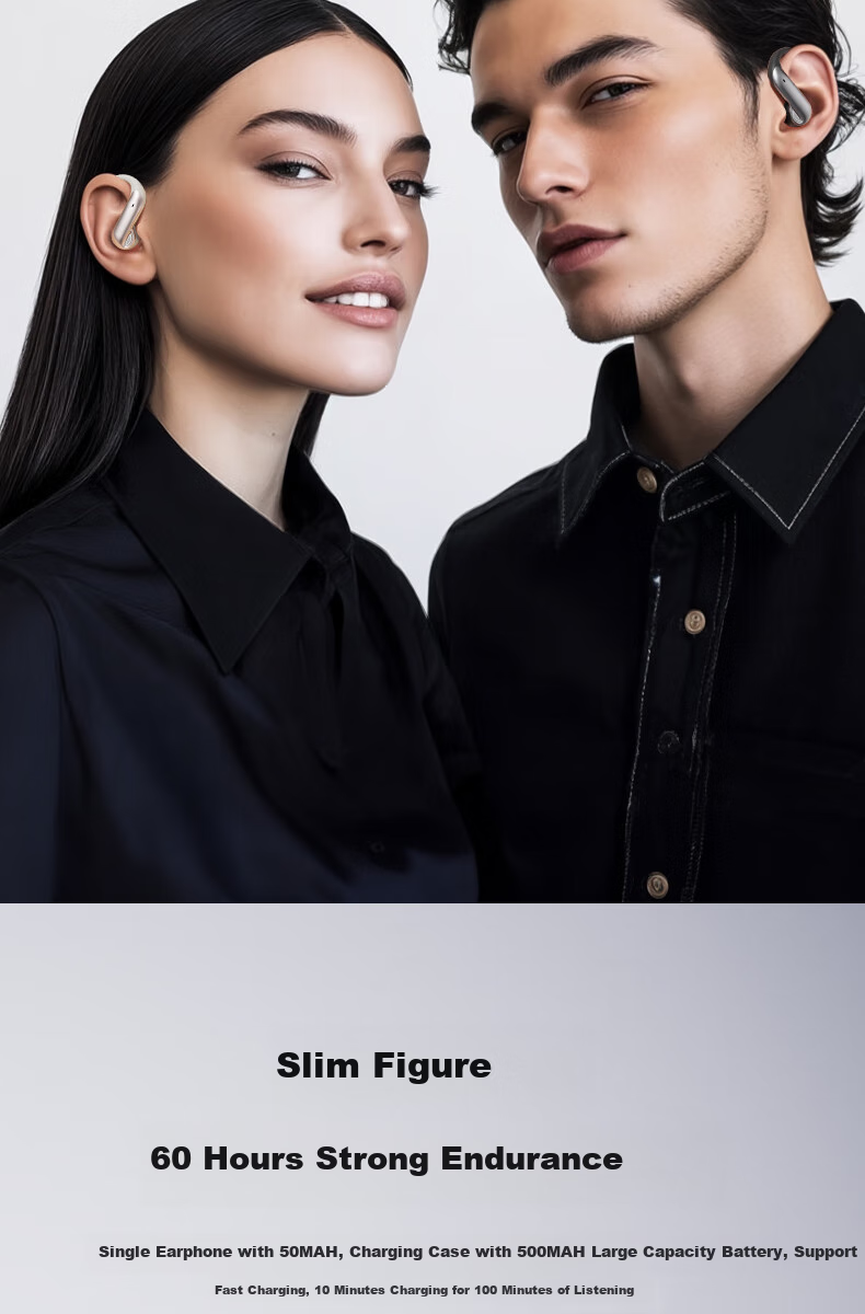 Holy Serpent Tianqin [15% Refreshing Subsidy], Bluetooth Earphones, Over-Ear Style, Latest 2026 Model, Wireless Sports Open-Style Running Headphones, Not In-Ear Bone Conduction Concept, Ranked Top Te 10