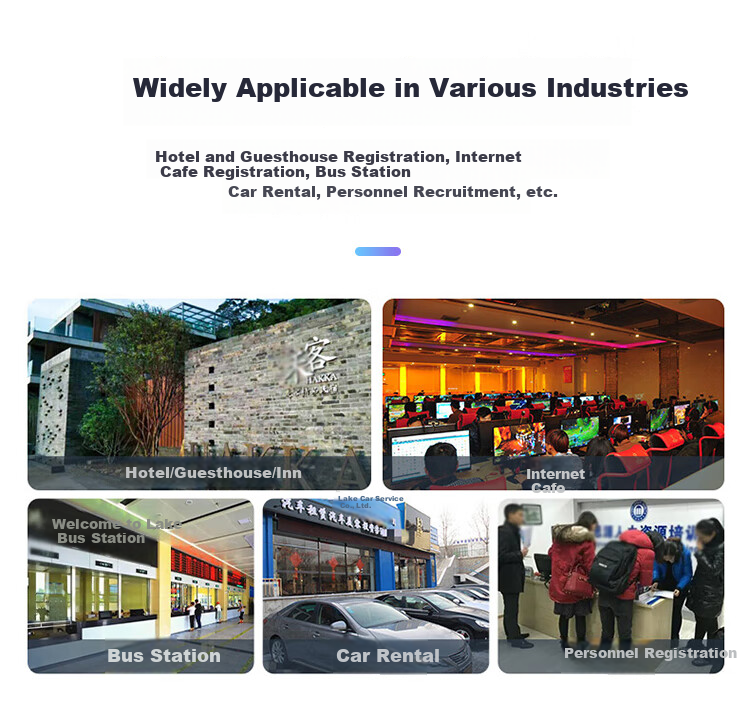 TIART TY100UB Network Version, Resident Identity Reader, Real-Name Authentication, Second-Generation ID Card Reader Recognition Device, Identity Card Reader, Construction Site Hotel Registratio 4
