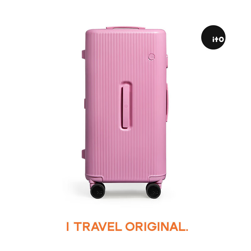Чемодан ITO TRUNK, большой, стильный, женский, для путешествий, цвет Dream Pink, 26 дюймов