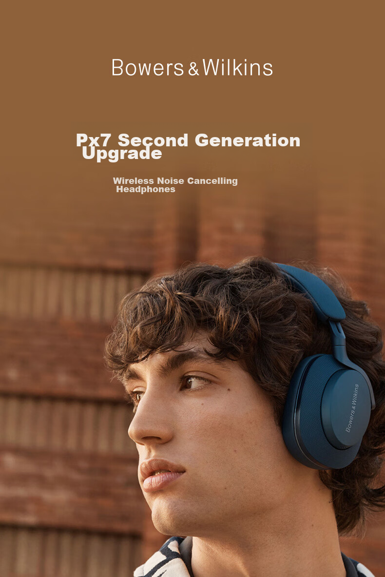 Baohuaweijian [Renovation Subsidy] Bluetooth Headphones Px7S2e, Over-Ear Wireless HIFI Active Noise Cancellation Smart Music Earphones, Px7 Second Generation Upgraded Version, Songshan Blue, Holiday Gift 1