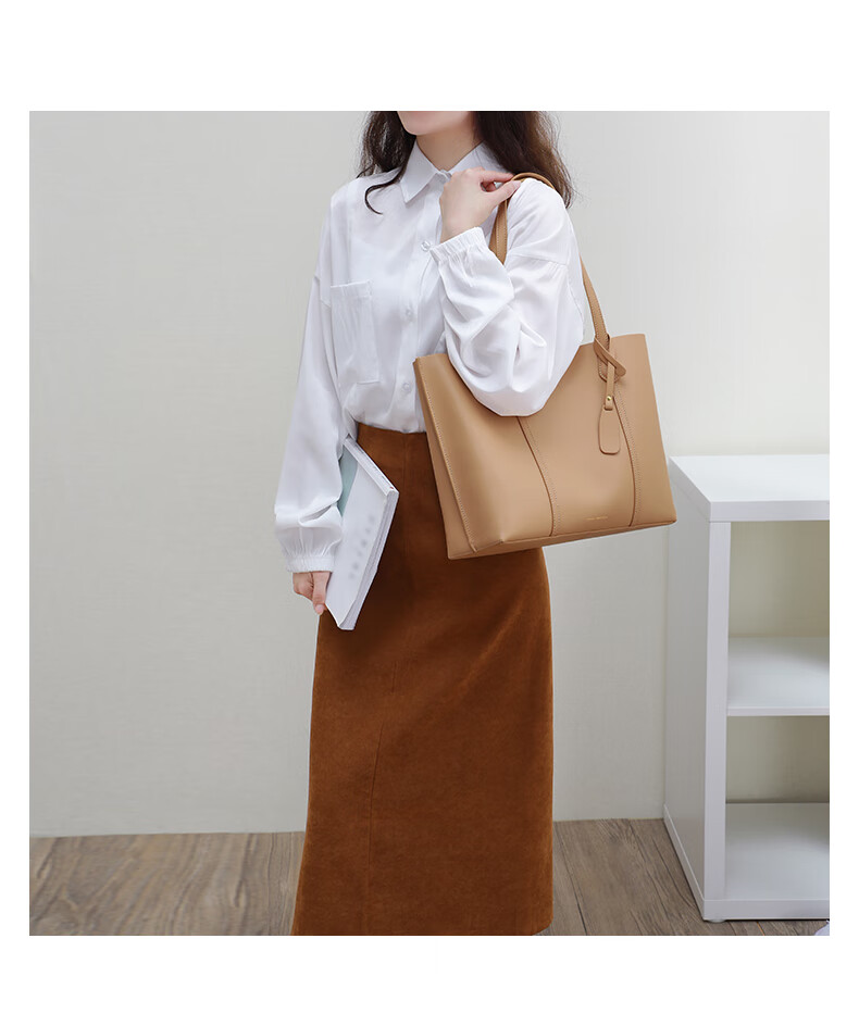 Viney Leather Handbag, Large Capacity Tote Bag for Women, Shoulder Bag And Handbag, Practical Birthday And Mother's Day Gift for Mom 9