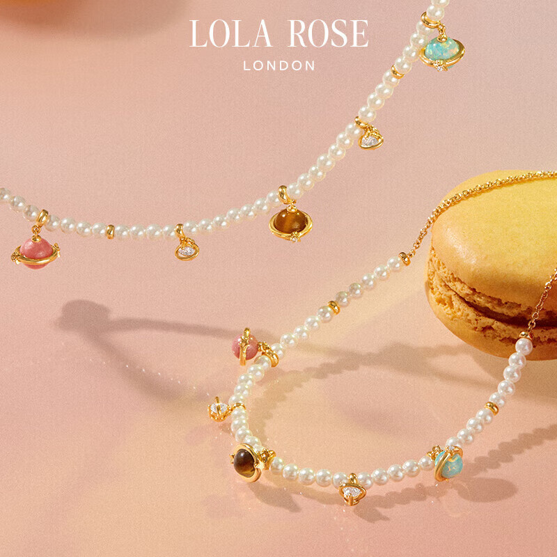 LOLA ROSE Sun-Centered Series Pearl Bracelet for Women, Birthday Gift for Girlfriend, Wife, Or Best Friend