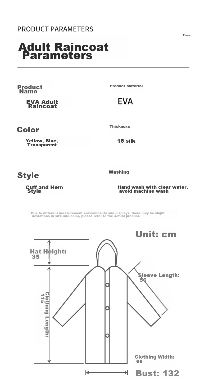 JOYTOUR Disposable Adult Raincoat, Portable Card Mini Compressed Pocket Raincoat for Travel, Hiking, And Mountaineering, Single Piece 3