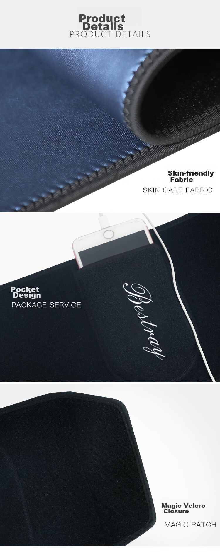 Bestray Sweat-Inducing Fat-Burning Waist Belt for Weight Loss, Fitness, Sweating, Back Support, Abdominal Slimming, Waist Trimmer, Body Warmer 9