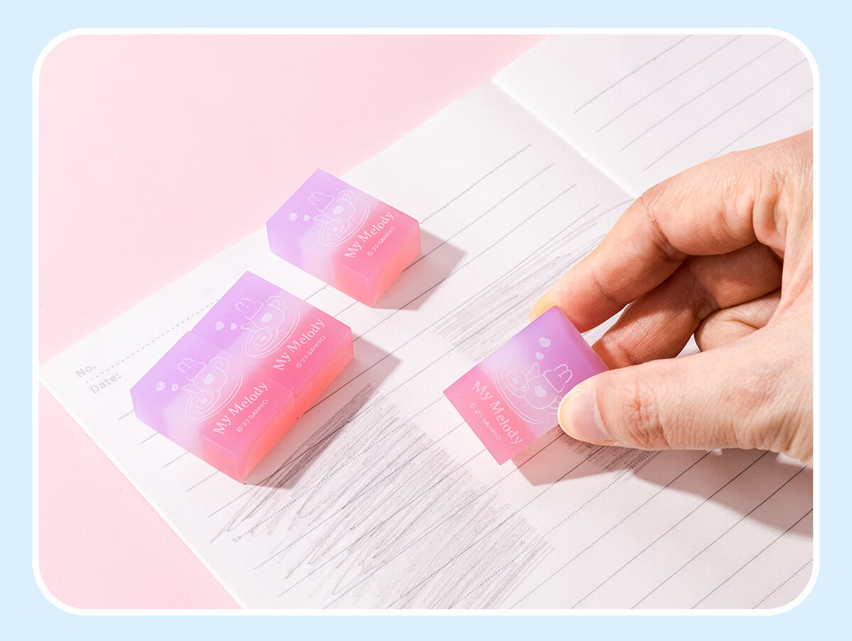 IiGEN Mechanical Pencil Stationery Sanrio Elementary School First Grade 0.5mm Soft Rubber Grip Low Center of Gravity Not Easily Broken Pencil School Supplies Essential Mechanical Pencil Pochacco One Piece 9611 16