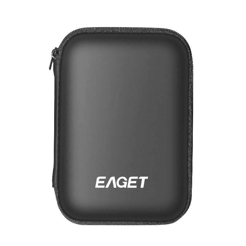 EAGET 2.5-Inch Portable Hard Drive Case, Multifunctional Digital Accessory Storage Pouch, Cable, Power Bank, USB Flash Drive, Phone And Earphone Portable Protective Cover EB001
