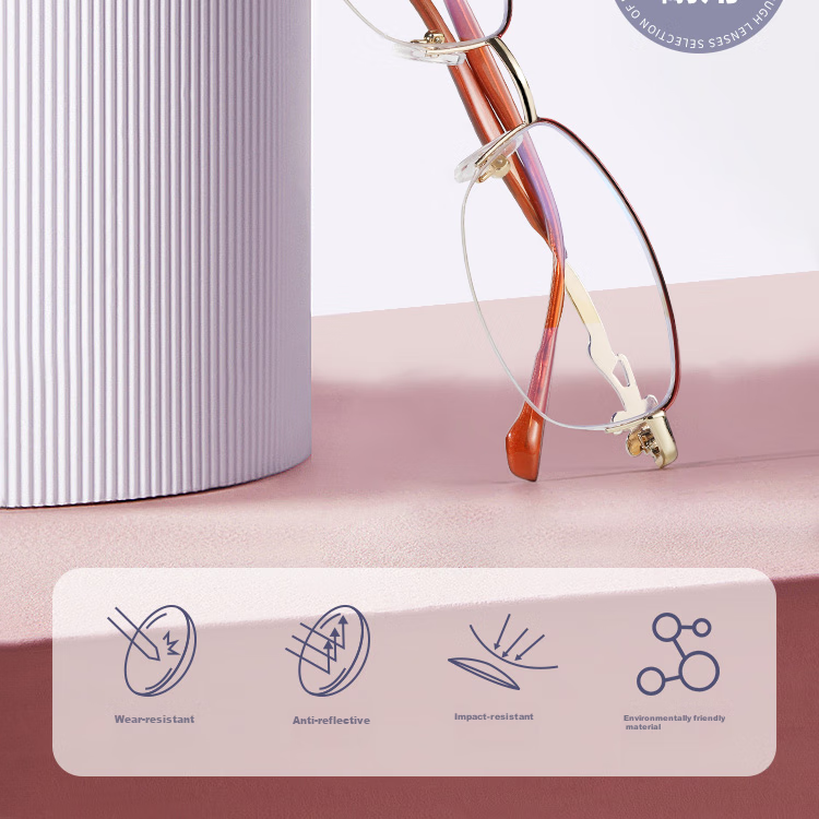 Mr. PuTian Anti-Blue Light Reading Glasses for Women, Genuine High-Definition Presbyopic Glasses, Gift for Mom, 300 Degrees (65-69 Years Old) 6