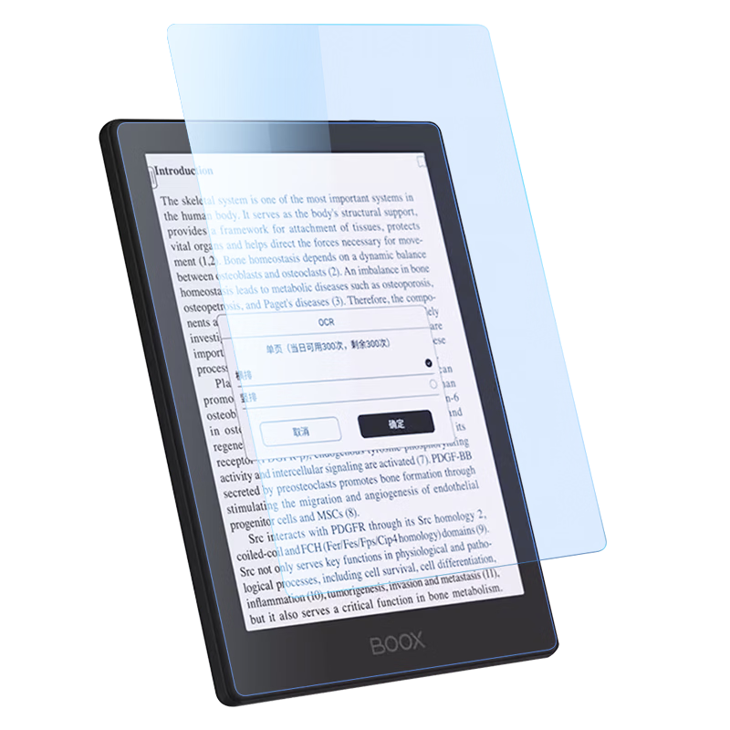Freeson Screen Protector for BOOX Wenshi Poke5/5S, 6-Inch E-Reader Anti-Blue Light Protective Film, Ink Screen Tablet Scratch-Resistant Drawing Writing Continuous Touch Paper Film