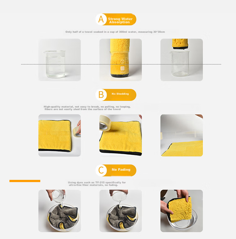 Good Weather Car Wash Towel, RV And Large Vehicle Cleaning Cloth, Lint-Free, Absorbent, Long-Staple Fiber Car Cleaning Towel, Large Size, 1 Piece, 60*250 11