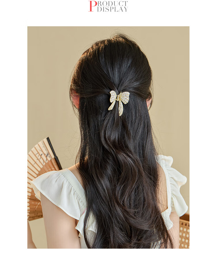 CHIMERA Butterfly Hair Claw Clip, Back of Head Half-Up Hairpin, Hair Accessory Clip, Hair Clip, Birthday Gift for Girls 5