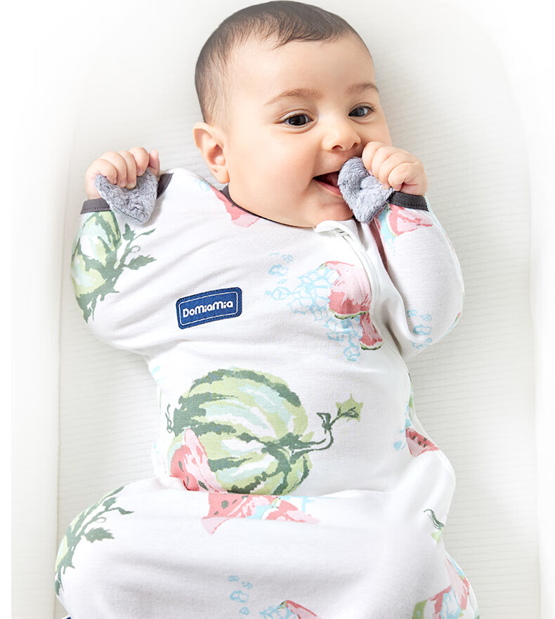 DOMIAMIA Baby Sleeping Bag, Anti-Startle Wrap, Double-Layer Pure Cotton, Newborn NB Size, Suitable for All Seasons 17