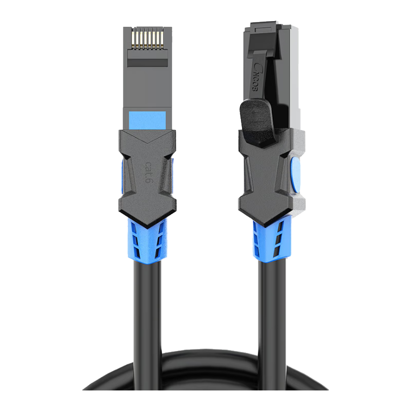 CNCOB Cat6 Ethernet Cable, Gigabit Unshielded 8-Core Twisted Pair Patch Cord for Home, Construction, Computer, Broadband, Surveillance Network Connection, 20 Meters