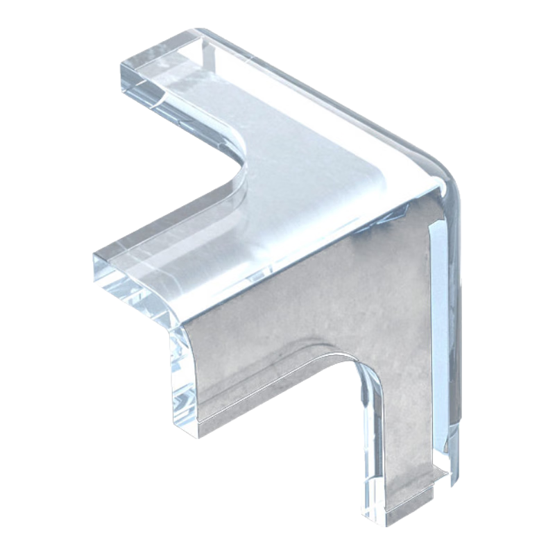 BFU L-Shaped Transparent Anti-Collision Corner Guards, No Glue Required, Child Safety Edge Protectors, Anti-Bump Table Safety Covers, Pack of 16