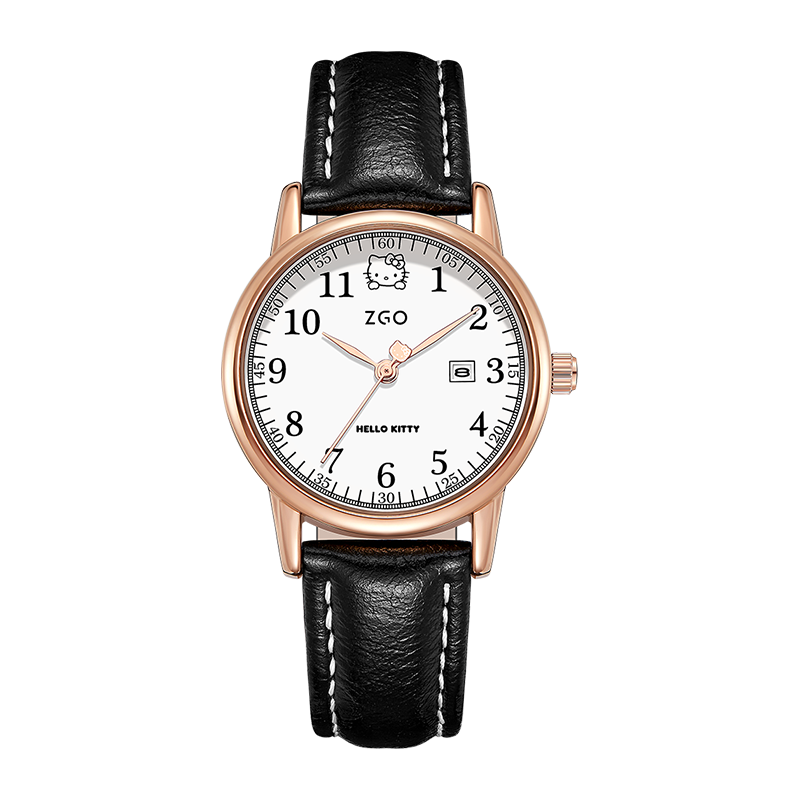Hello Kitty Student Exam Watch for Female Students in Middle School, High School, And College Entrance Exams, Civil Service Exams, Postgraduate Entrance Exams, Quiet Quartz Watch