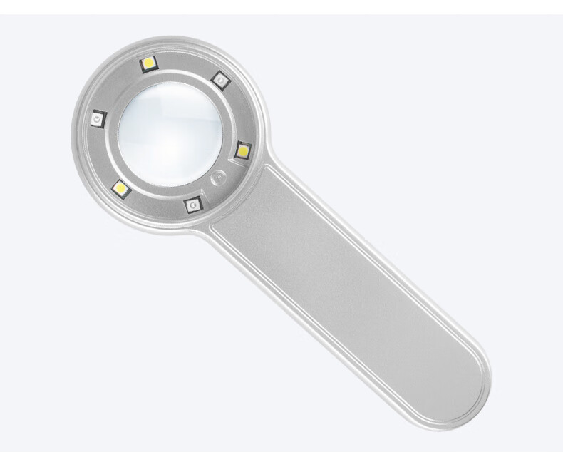 MIXOUT Portable High Magnification Magnifying Glass with LED Light for Smoke, Alcohol, Jewelry, Antiques, UV Light, USB Direct Charging 15