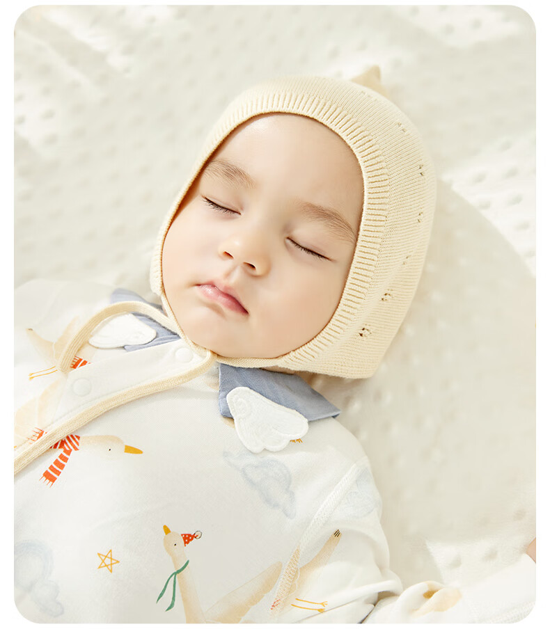 Wismorni Baby Clothes, Pure Cotton Spring And Autumn A-Class Infant Romper, Long-Sleeve Adorable Onesie, Crawling Suit, Autumn Outfit 5