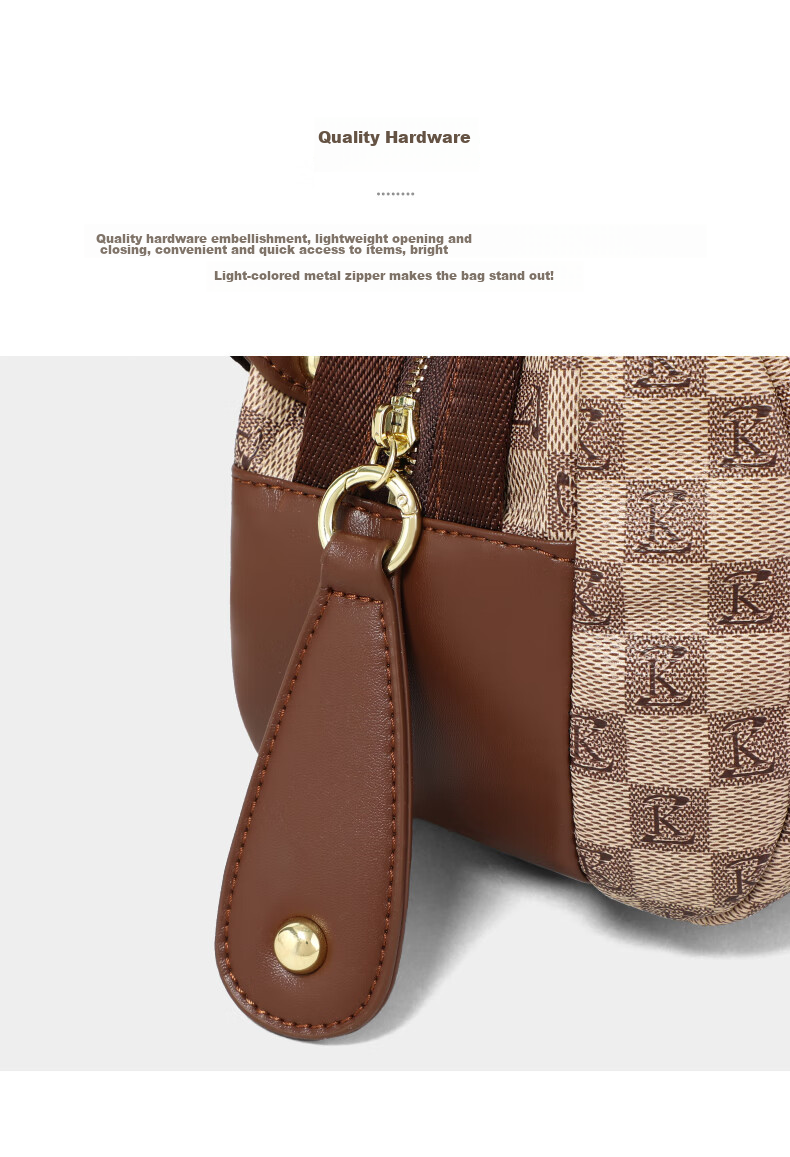 Aiqinghai Handbag, Women's Crossbody Bag, Shoulder Bag, Brand Shell Bag, Chest Pack, Birthday And Mother's Day Gift, Practical Present for Mom 9