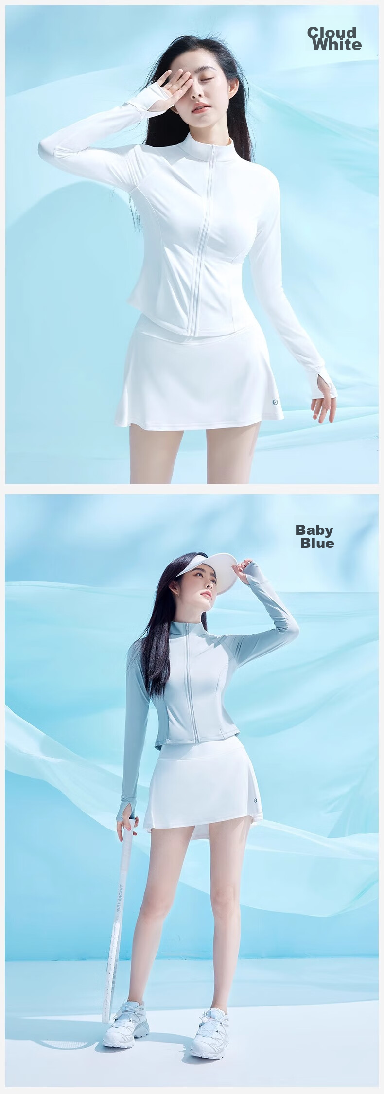 Xiaoyehezi [Guan Xiaotong's Choice] Stand-Collar Sun Protection Jacket for Women, UV-Resistant Summer New Style Sun Protection Clothing Ice Silk Coat 20