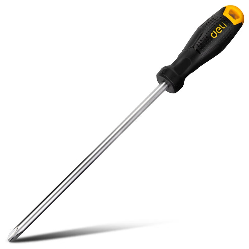 DELIGONGJU Deli Plastic Handle Phillips Screwdriver PH2x250mm DL626250 (Random Delivery of New And Old Products)