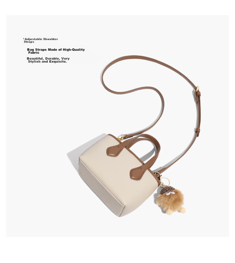Viney Women's Handbag, Cowhide Bucket Bag, Light Luxury Crossbody Tote Shoulder Bag, Practical Birthday And Mother's Day Gift for Mom 22