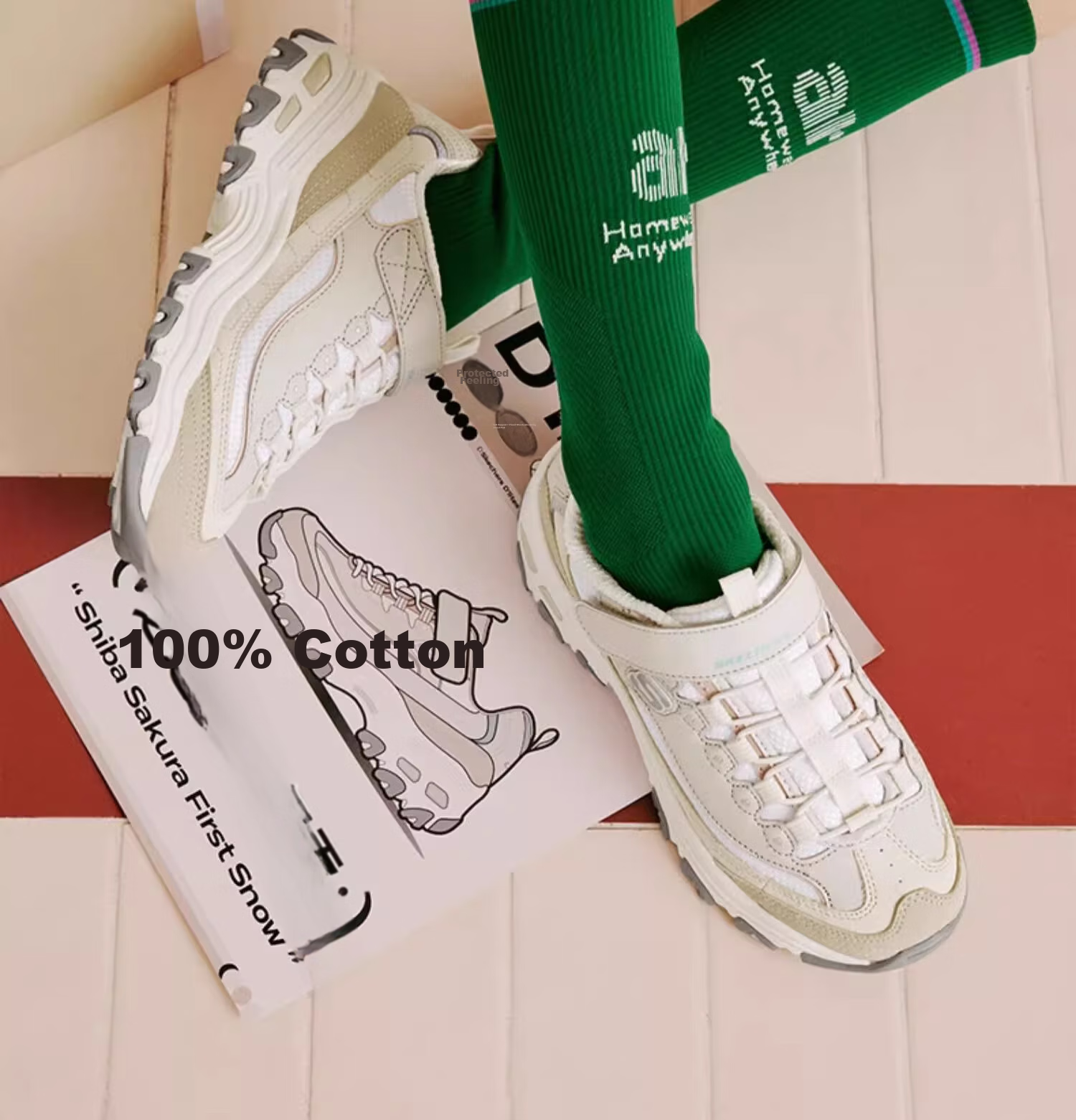 Skechers Children's Milk Tea Bear Boys Retro Dad Shoes, Sneakers, Panda Shoes, Student Running Shoes, 403825L 29