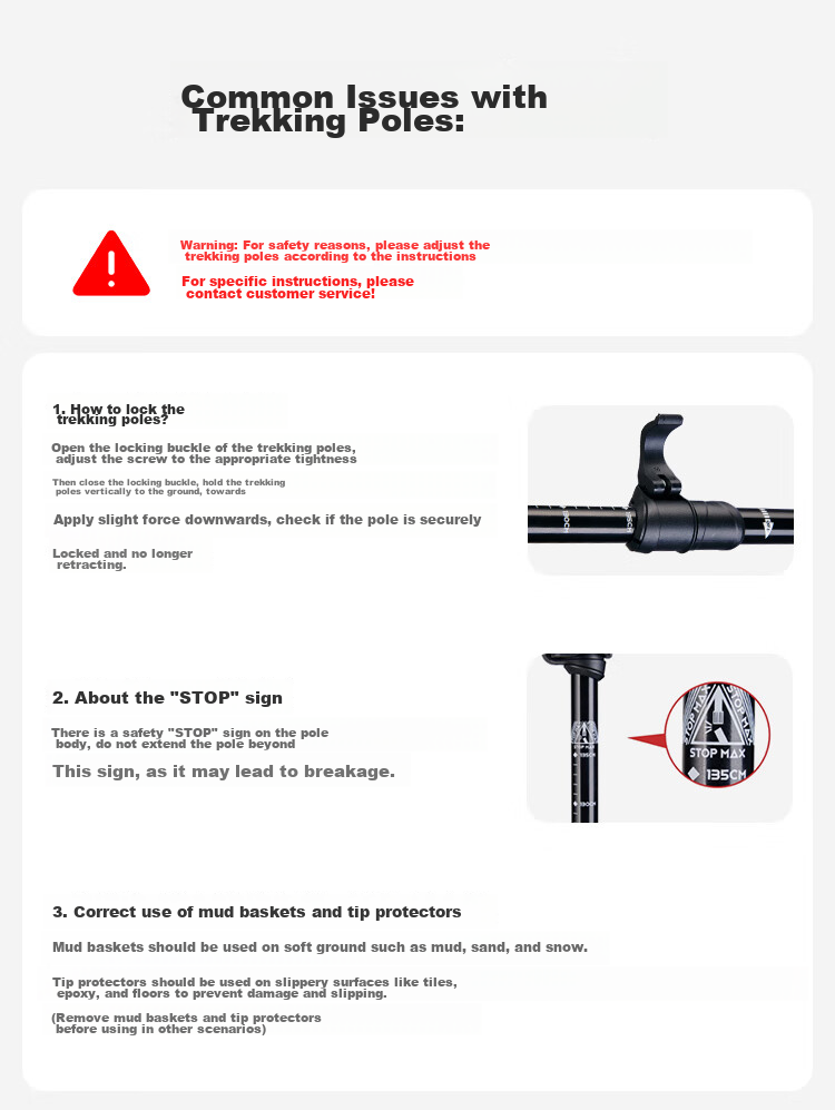 Pelliot [Light Wing AL] Hiking Pole, Adult Outdoor Telescopic Climbing Cane, Trekking Walking Stick, 166036025 Gree 2