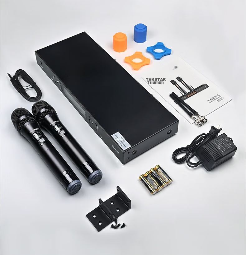 TAKSTAR G5 U-Segment Wireless Microphone System, Dual-Channel Wireless Mic for Professional Performance, KTV, Meetings, Karaoke, Handheld Microphone 15