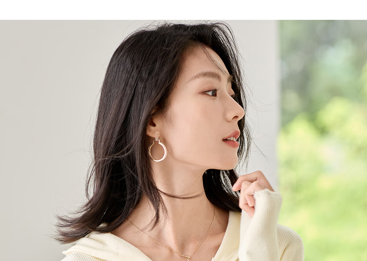 Chushen Women's Hooded Knit Sweater with Drawstring Half-Zip, Fashionable Casual Pullover Top S143Z3012 27