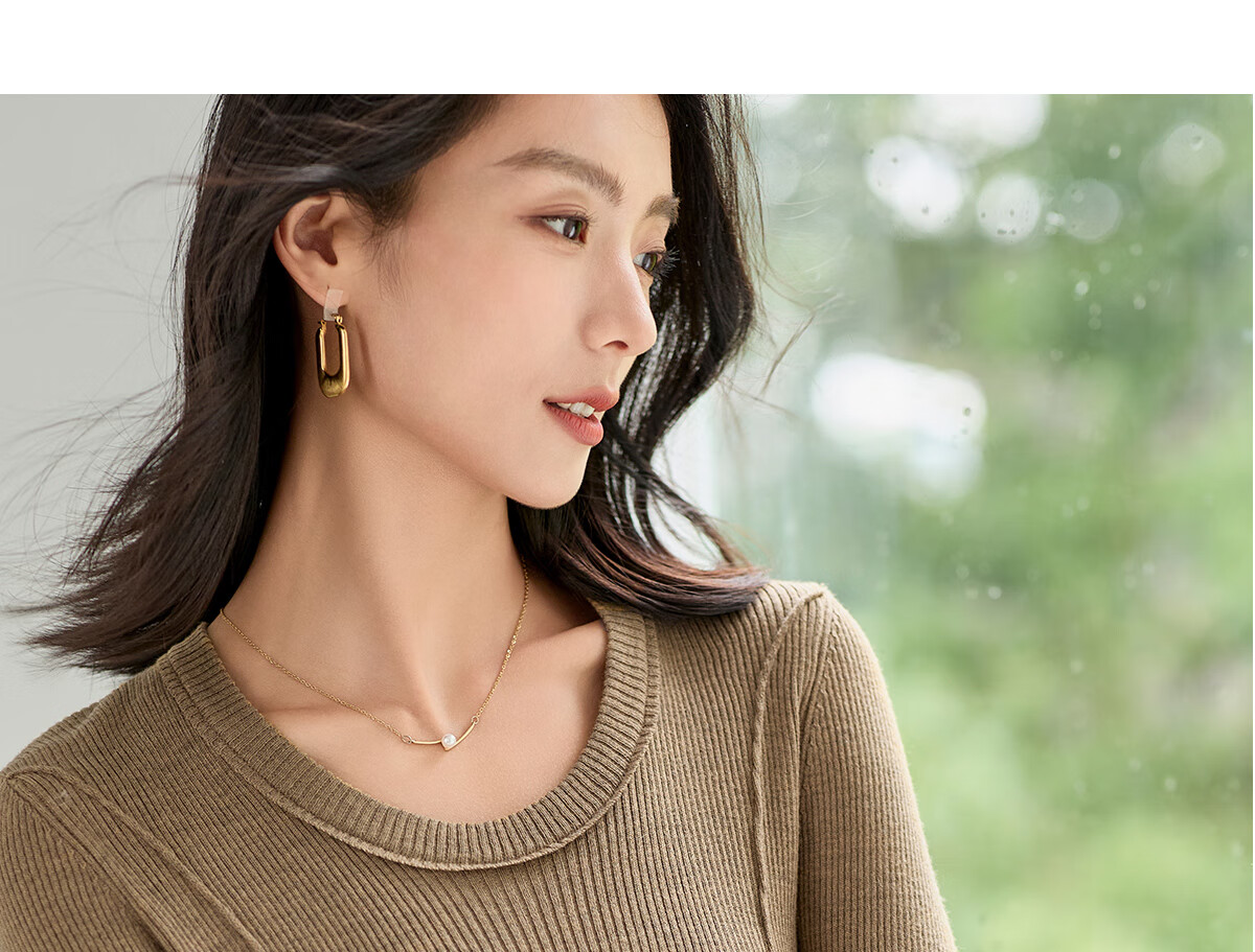 Chushen Chunqiu Women's Knitwear Wilderness Melard Fashion Versatile Round Neck Basic Knit Top S143Z3020 18