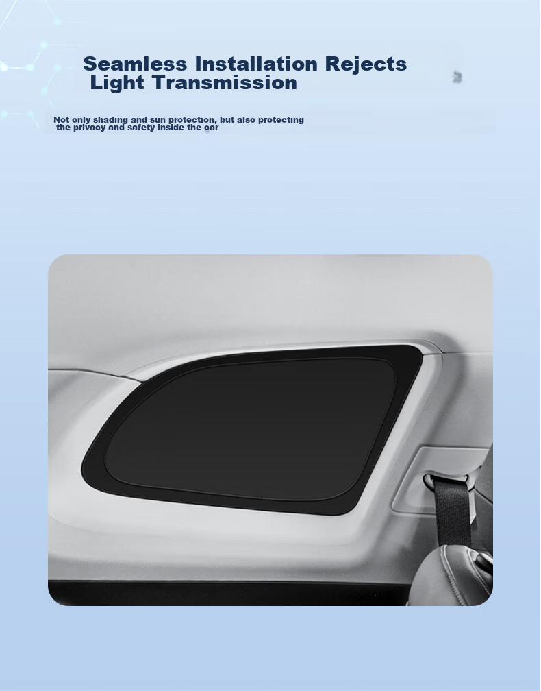 Boergai Dedicated L8 Car Sunshade, In-Car Privacy Curtain, Window Sunshade, Car Sun Protection And Heat Insulation Modification Accessories 7