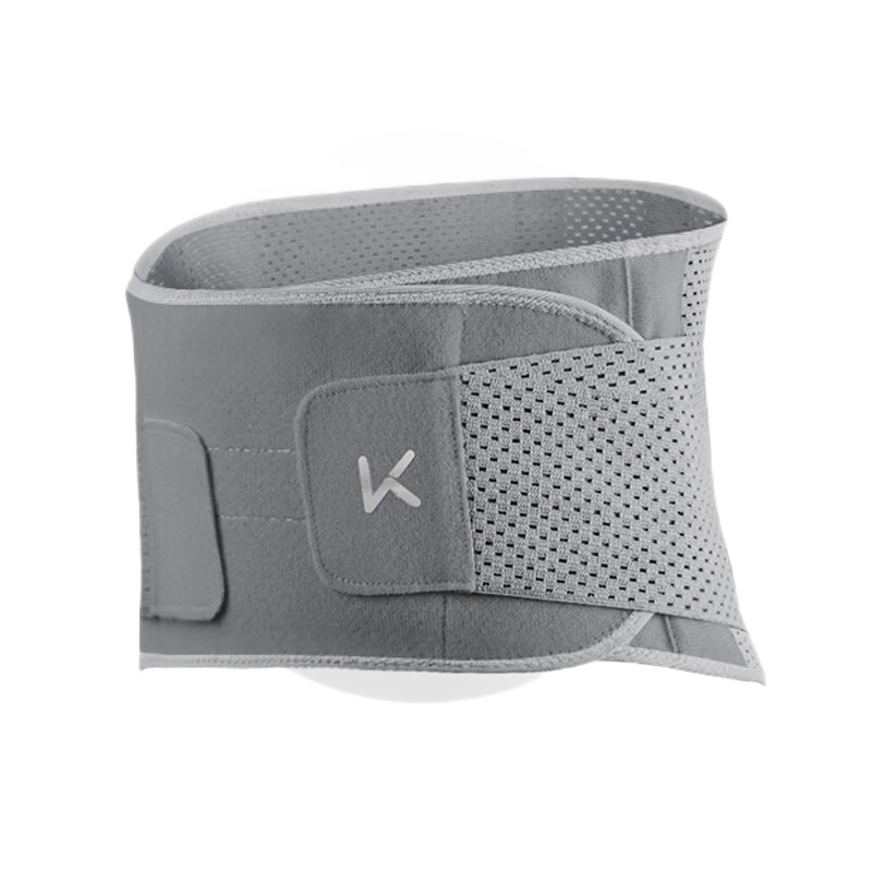 Keep Waist Support Belt for Herniated Disc, Women's Sports Fitness Running Lumbar Strain Deep Squat Deadlift Training Waist Brace Gray M