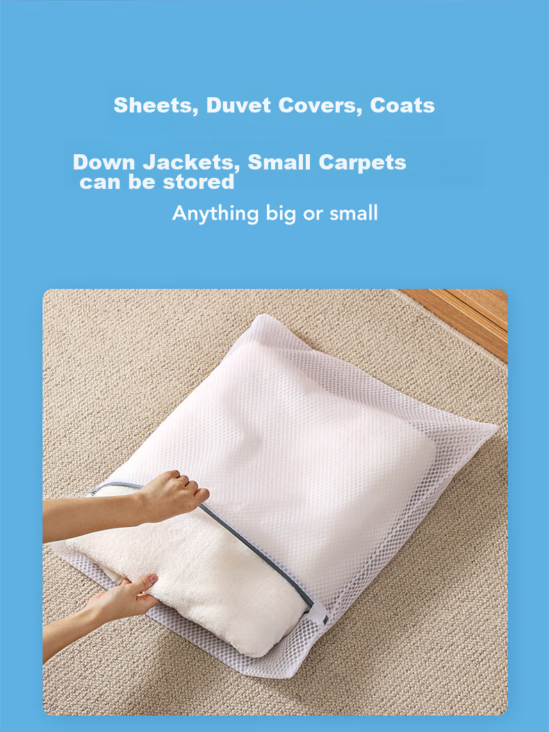 LYNN 3D Honeycomb Laundry Bags for Drum Washing Machines, Anti-Tangling And Shape-Retaining, Specially Designed for Underwear, Large Size 4-Piece Set 4